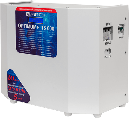 Энерготех OPTIMUM+ 15000 Энерготех OPTIMUM+ 15000